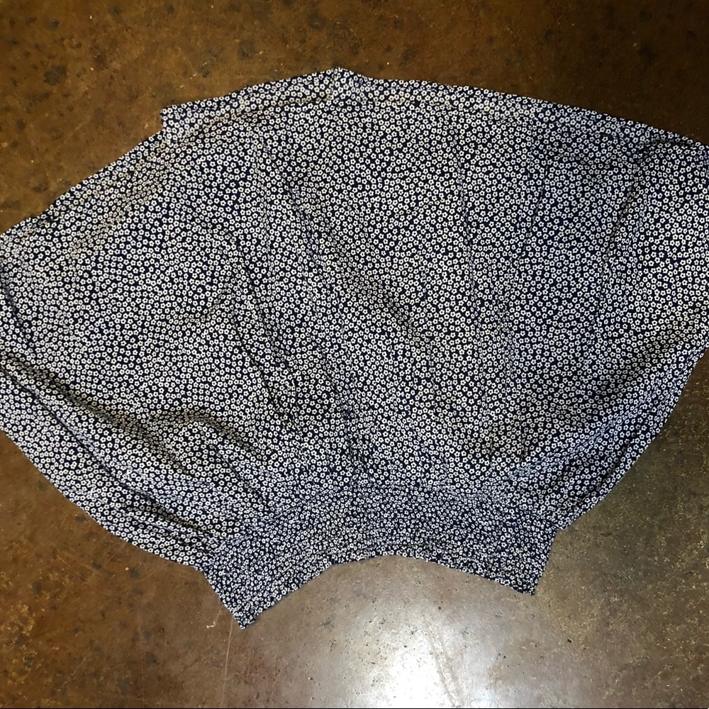 flowery skirt